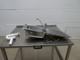 built-in sink - 86x44 cm